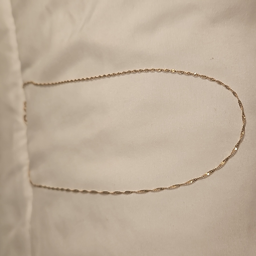 14 k gold Necklace